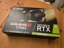 MSI RTX 2080 SUPER Gaming X Trio 8GB GDDR6 Triple Fan GPU (Boxed)