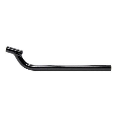 Allstar ALL57040-17, One 17 in Dropped Tie Rod 7/8 in OD Black Steel Powder Coat