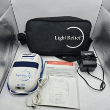 Light Relief LR150 Infrared Pain Relief Therapy Device with/Case  Manual EUC
