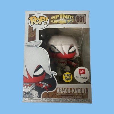 Walgreens Exclusive Funko Pop Infinity Warps Arach-Knight #681 GITD Glow In Dark