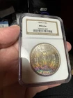 1884 O Morgan silver dollar PCGS MS63⭐️monster Rainbow Toned Beauty!😻