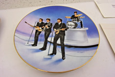 The Beatles "Live in Concert" Plate 1991 DELPHI 1st ED NEW IN BOX