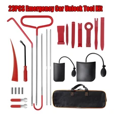 23 Pcs Emergency Car Unlock Tool Kit Repair Lock Out Set For Toyota Tacoma