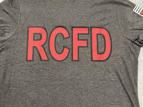 Reedy Creek Fire Rescue Walt Disney World T-Shirt Cast Member Damen L grau FL - Bild 9 von 11