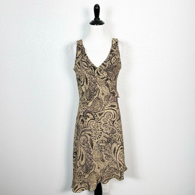 DBY Vintage 90s Y2K Fairy Grunge Asymmetrical Ruffle Midi Dress Size 11/12