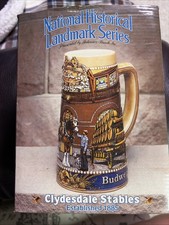 Budweiser National Historical Landmark Series "Clydesdale Stables” Beer Stein B