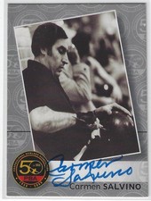 CARMEN SALVINO PBA BOWLING 2008 TK LEGACY 50 GREATEST CERT AUTO AUTOGRAPH CARD