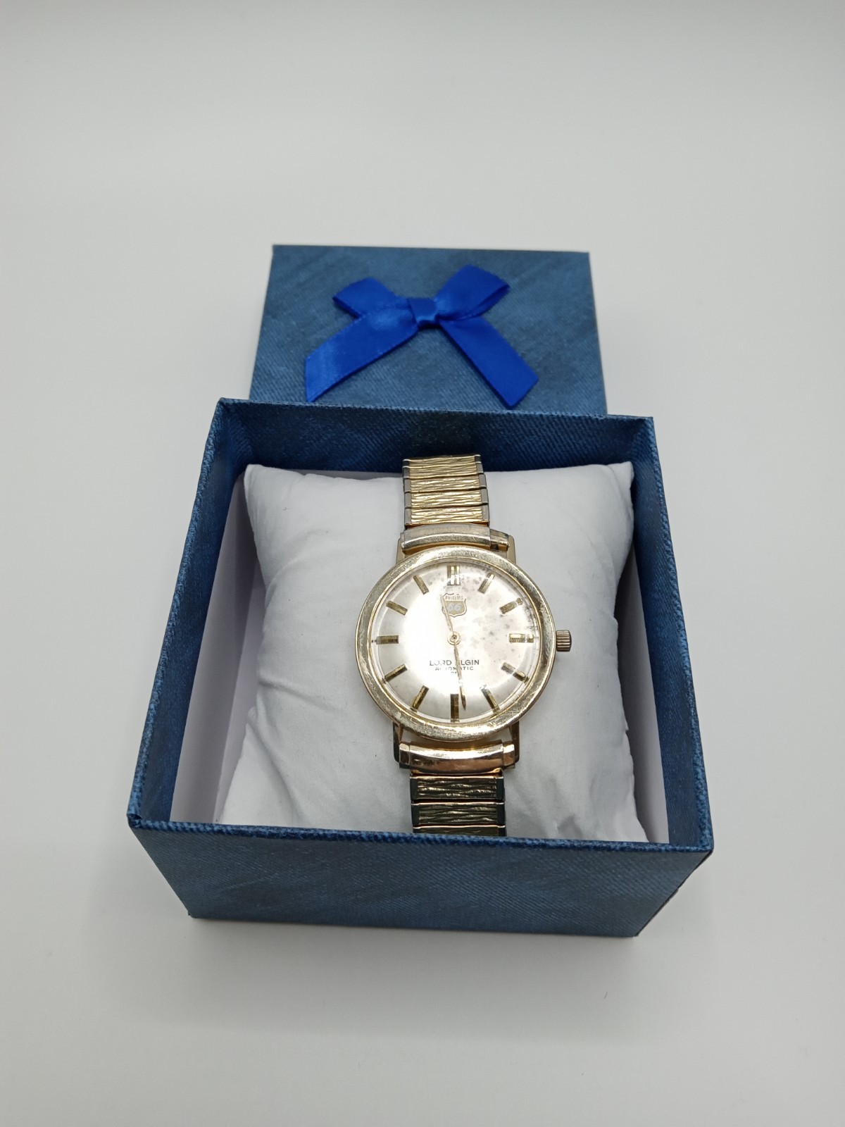 Lord Elgin 14K SOLID GOLD Automatic 25 Jewels "Ph… - image 2