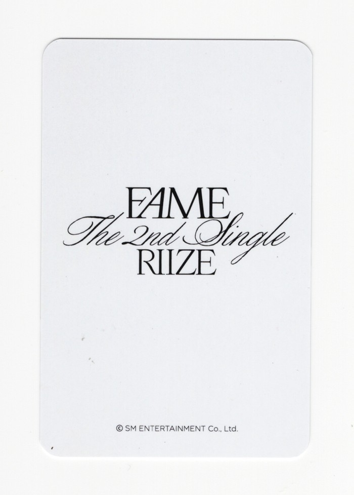 RIIZE - 3rd Single Album FAME [MAKESTAR] PREORDER BENEFIT