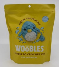NEW The Woobles - Pierre the Penguin Crochet Kit Hook For Beginners Yarn Craft