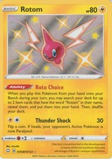 Rotom Shiny Holo Rare Shining Fates: Shiny Vault SV038/SV122 LP+ Condition on eBay