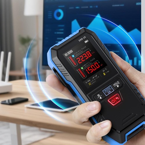 4 in 1 EMF Meter ERD10 for Electric and Magnetic Fields and RF Power Monitoring - Picture 6 of 22