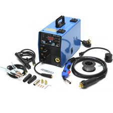 200A MIG Welder 110V/220V 4-in-1 Gas/Flux Core/TIG/Stick Welding Machine
