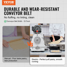 Commercial Dough Sheeter Machine, Pastries