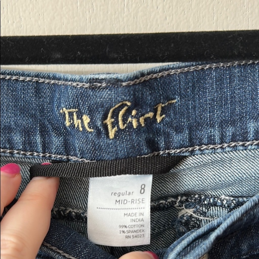 Old Navy The Flort Women's Blue Jeans View 2
