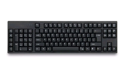 Left Handed Keyboard USB Wired 109 Keys Ergonomic Keyboard with Number Pad W5H8