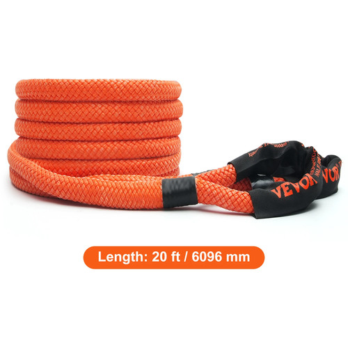 Heavy Duty Tow Strap Recovery Rope 30,580 lbs Off-Road 4x4 SUV Truck ATV - Picture 9 of 14