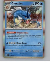 Pokemon TCG Gyarados 130/165 Holo SV: Scarlet & Violet 151 Rare