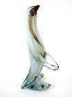 VTG MURANO ART GLASS PENGUIN FIGURINE 12"  HAND BLOWN ITALIAN SCULPTURE HEAVY — photo 5