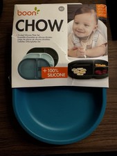 Boon CHOW Divided Silicone Plate Set   100 Silicone   BPA  PVC Free