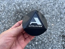 Appliance Custom Wheel Center Cap Black Finish Ac0061 3 Diameter