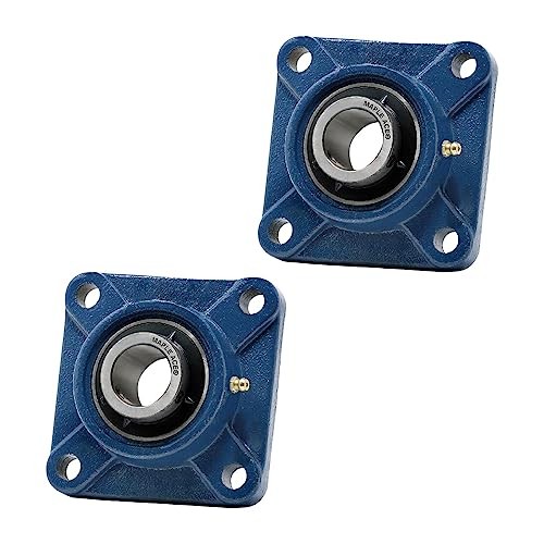 UCF209-28 Flange Bearing 1-3/4" Bore, 4-Bolt Self-Aligning, Solid Base (Qty 2) - Afbeelding 5 van 8