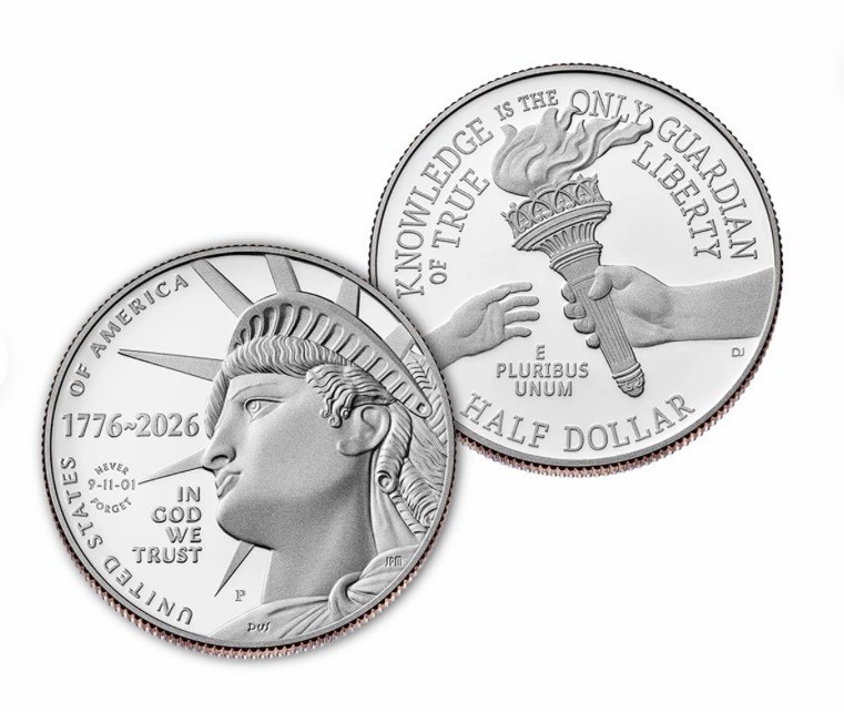 2026-P Enduring Liberty Half Dollar 9-11-01 Never Forget Privy 1 Coin US Presale