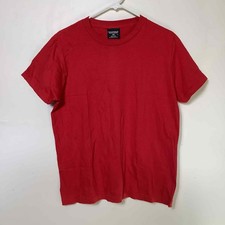 Vintage Polo Jeans Co Ralph Lauren Men’s Solid Red T-Shirt Size M Made In USA
