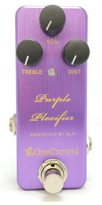 One Control Purple Plexifier OC-PP Plexi Overdrive Pedal Compact British Amp