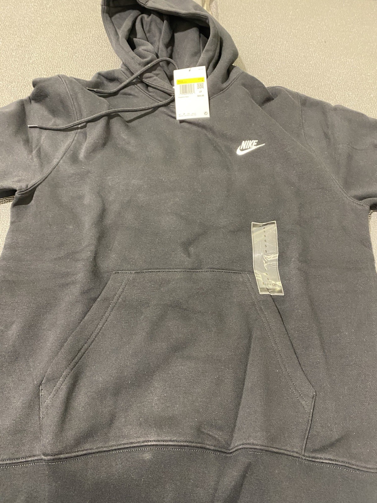 S black Nike sweatshirt
