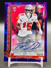 2025 Topps Signature Tez Johnson Purple (RAW)