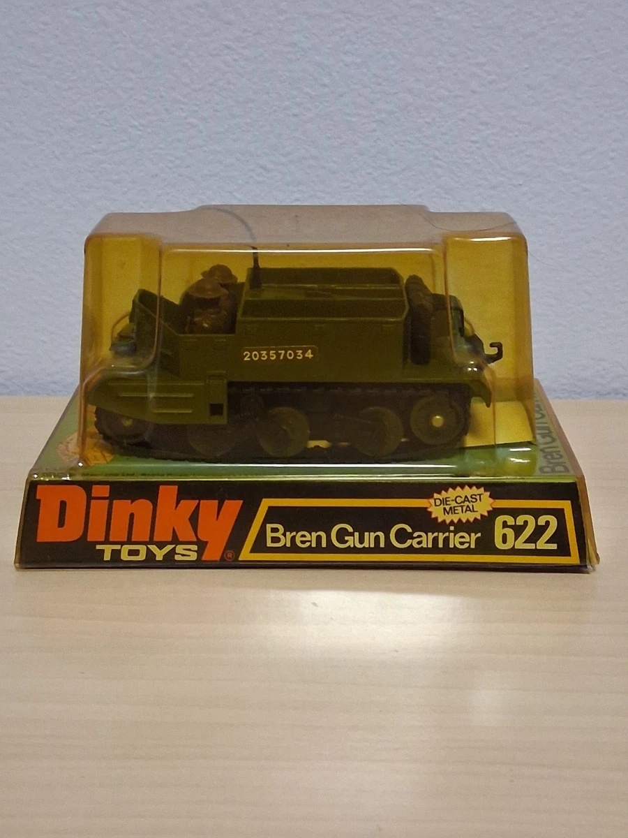 Lot De Voitures Miniatures Dinky Toys Militaires : Bren Gun, Alvis, Panhard, Shado