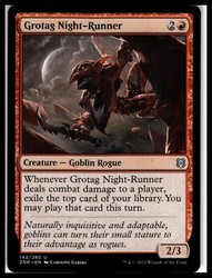 Grotag Night-Runner 143/280 Zendikar Rising Uncommon MTG