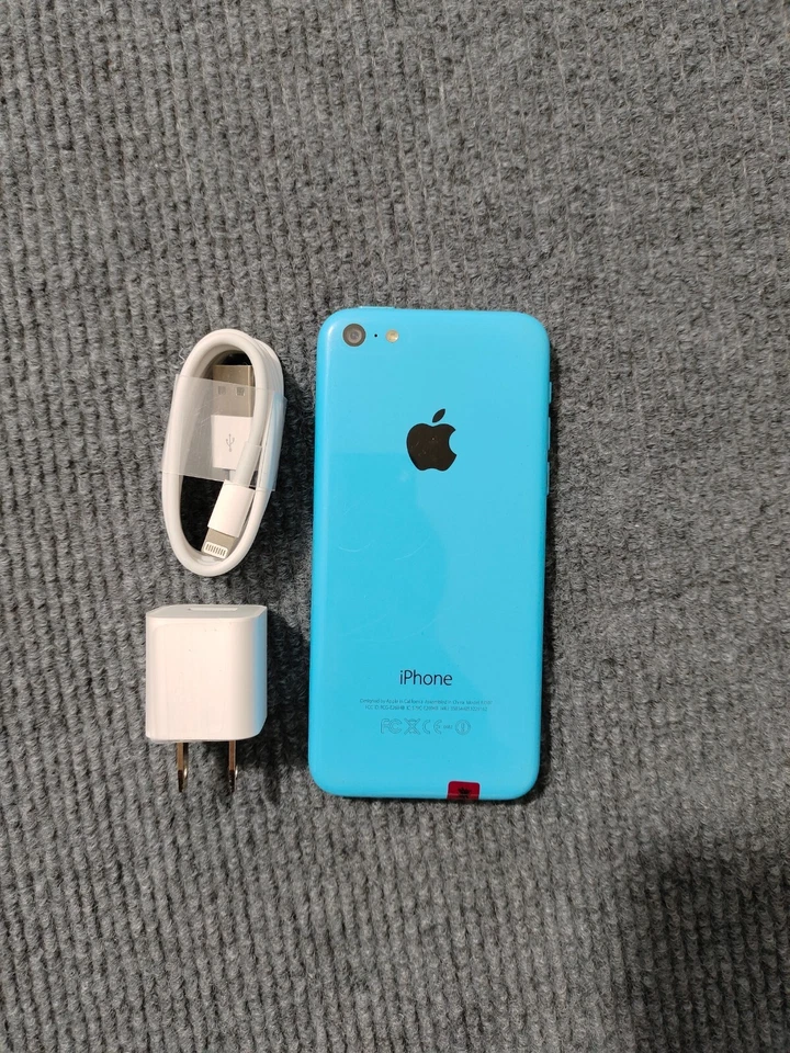 Apple iPhone 5c - 8GB 16GB 32GB - BLUE COLORS Unlocked AT&T T-Mobile 90% NE W - Image 2 of 4