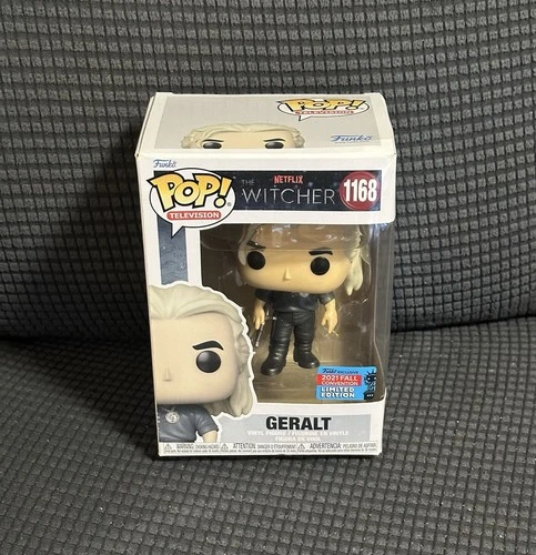 Funko Pop The Witcher 1168 Geralt 2021 Fall Convention