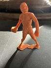 Vintage 1960’s 6” Louis Marx & Co Caveman Prehistoric Rock Thrower