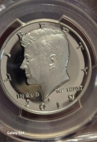 2019-S SILVER PR70 DCAM PCGS Fine .999 Cameo JFK     Kennedy Half Dollar