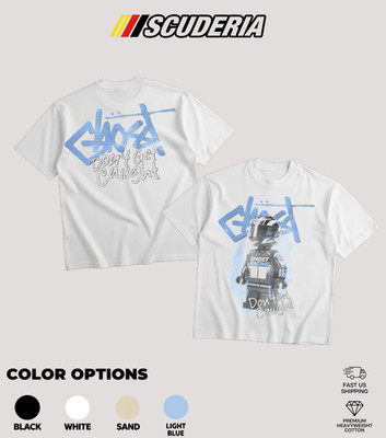 Scuderia Ghost Racing Minifigure Don't Get Caught Graphic T-Shirt