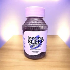 Lemme Sleep - Sleep Tight Gummies Melatonin & Magnesium 60 Count Sealed 05/27