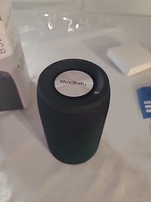 MusiBaby M68 Portable Bluetooth Speaker New In Box including Cords