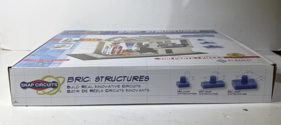 Snap Circuits BRIC Electronics Exploration Lego Kit 200 Parts *NEW/OPEN BOX* - Image 2 of 4
