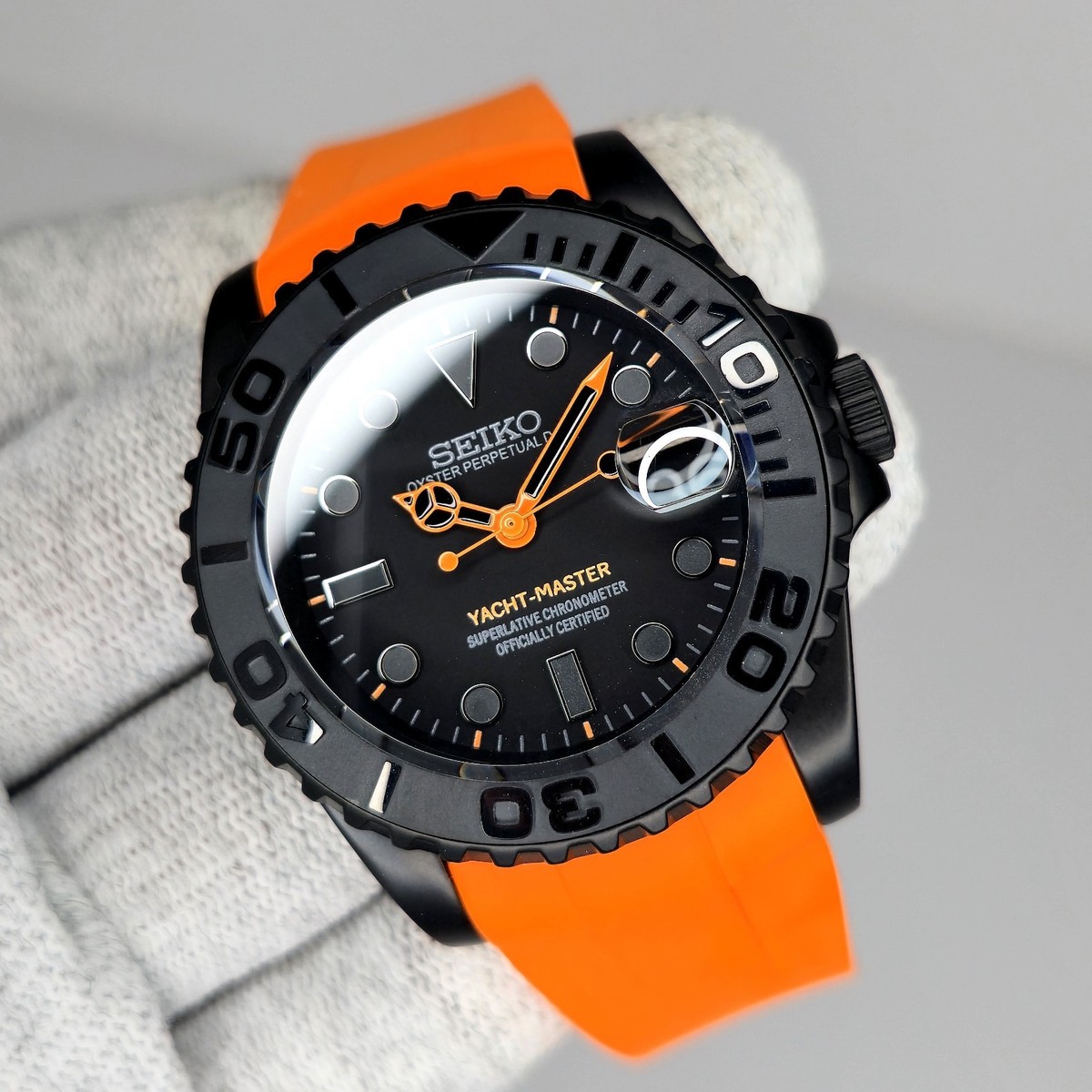 SKX-SUB Conversion Seiko-YachtMaster 42 mm Automatic | eBay