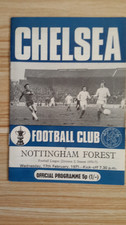 CHELSEA v NOTTINGHAM FOREST DIVISION 1 PROGRAMME 17-02-1971=MIN T CONDITION