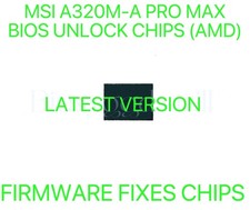 MSI A320M-A PRO MAX, NO PASSWORD FIRMWARE BIO...