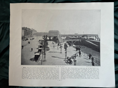 c 1890's, Hull, Image from G. Newnes part work '' Round The Coast ''