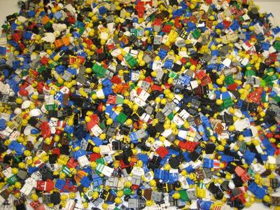 LOT OF 10 LEGO MINIFIGS MISC FIGURES MISCELLANEOUS CITY TOWN