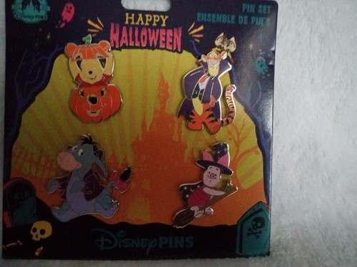 Disney's Winnie The Pooh And Friends Pen Set Halloween Edition - Picture 2 of 3