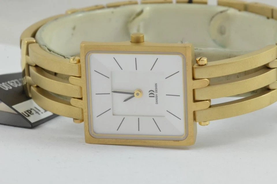 Reloj Chaleco Cuarzo Diseño Danés 30MM Acero Nuevo Sin Usar Bonito 3 Reloj Pulsera Foto 4 de 4