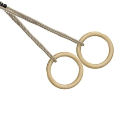 LOGGYLAND Turnringe aus Holz Ø 10mm Multiplex Holzringe Spieltürme Reckanlagen Baumhäuser