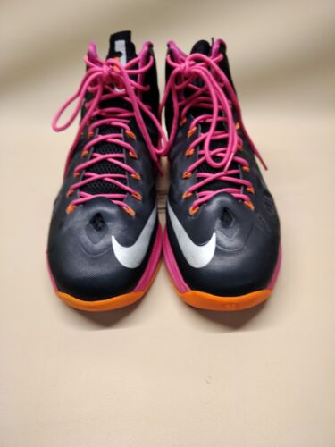 Nike LeBron X Floridian Schuhe Größe 12 - 2012 Release - 100 % authentisch pink schwarz - Bild 3 von 17